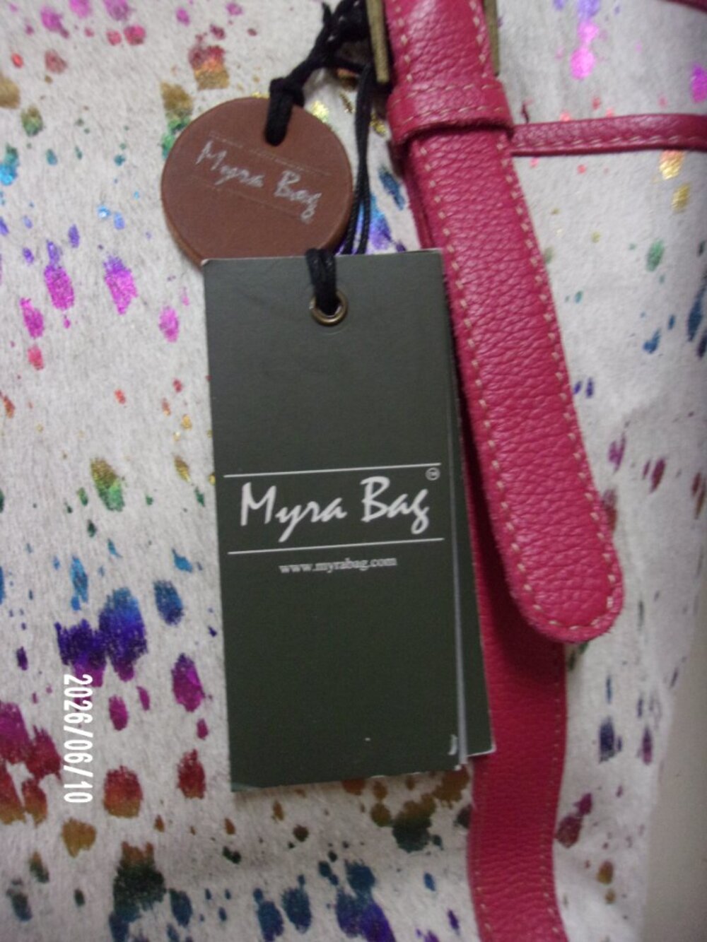 Myra Bag Genuine Hide & Leather Purse - Picture 4 of 10